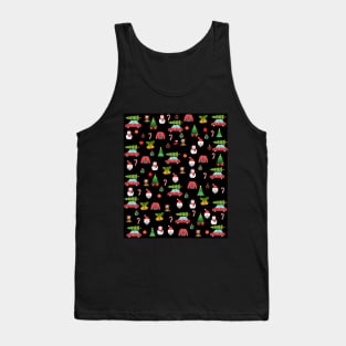 Merry Christmas Face Mask, Christmas Face Mask For Kids. Tank Top